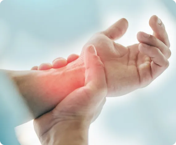 Hand reconstruction surgery